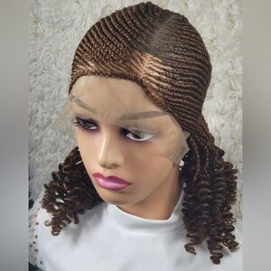 Brown Braided Wig